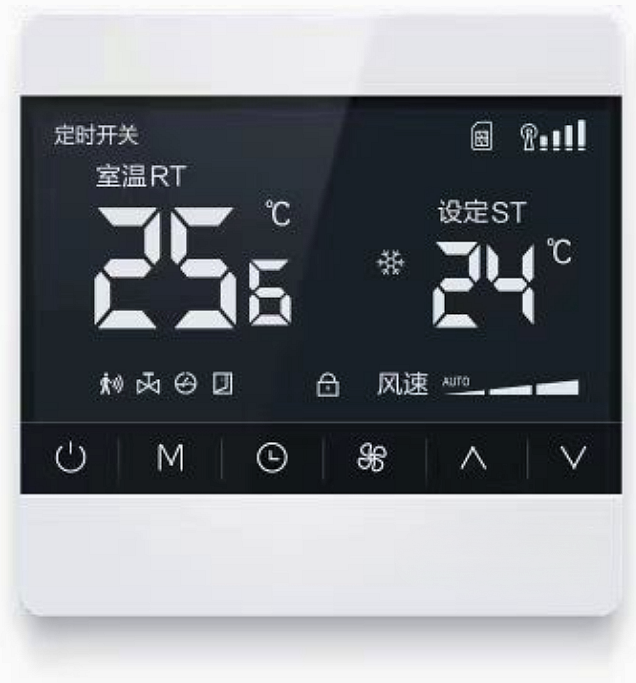 4G人体感应温控器